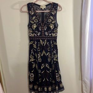 Anthropologie Moulinette Soeurs embroidered Alicante dress